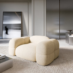 STRUCTURED FABRIC Cream