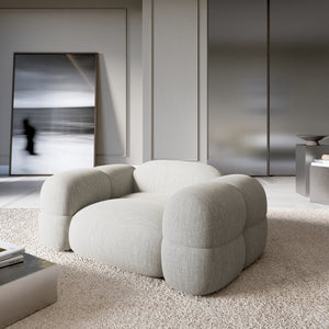 STRUCTURED FABRIC Light Grey