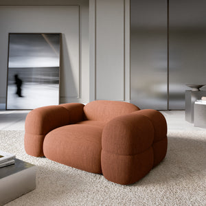 STRUCTURED FABRIC Terracotta