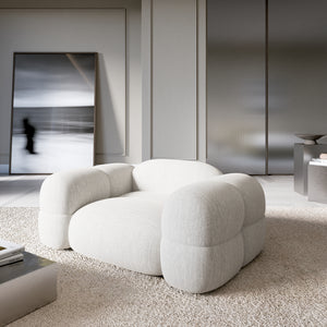 STRUCTURED FABRIC White