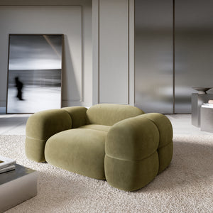 VELVET Olive Green