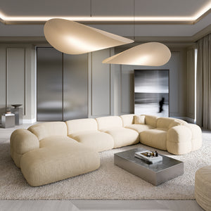 STRUCTURED FABRIC Cream