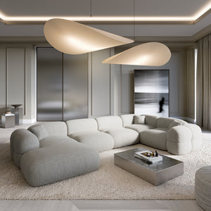 STRUCTURED FABRIC Light Grey