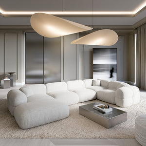 STRUCTURED FABRIC White