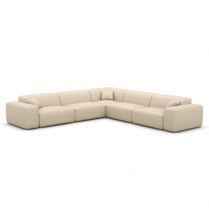 REAL LEATHER Beige