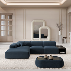 CORD VELVET Dark Blue