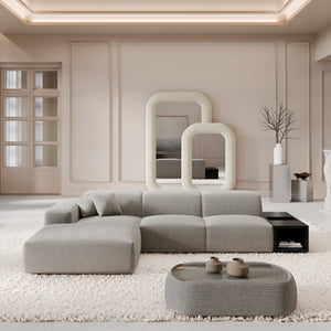 CORD VELVET Light Grey