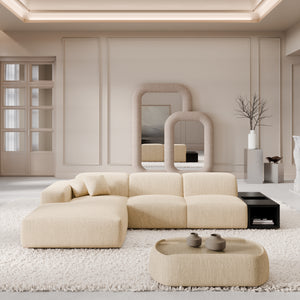 STRUCTURED FABRIC Cream