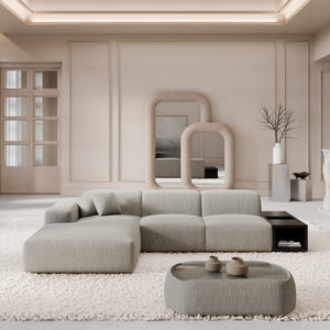 STRUCTURED FABRIC Light Grey