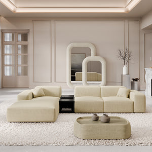 CORD VELVET Light Beige