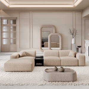 STRUCTURED FABRIC Beige