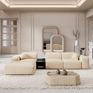 STRUCTURED FABRIC Cream