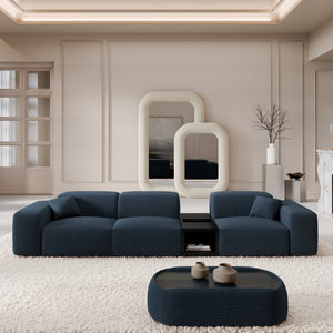 CORD VELVET Dark Blue