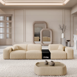 STRUCTURED FABRIC Cream