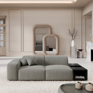 STRUCTURED FABRIC Dark Grey