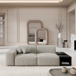 STRUCTURED FABRIC Light Grey
