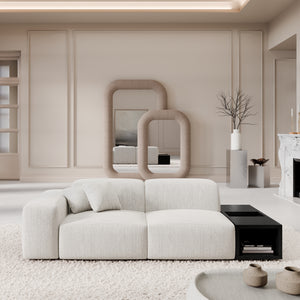 STRUCTURED FABRIC White