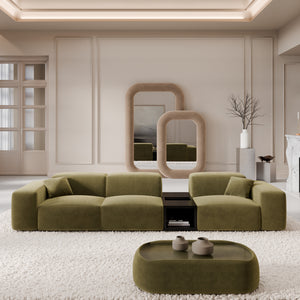 VELVET Olive Green