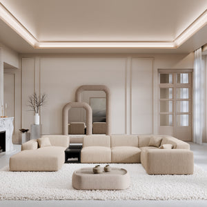 STRUCTURED FABRIC Beige