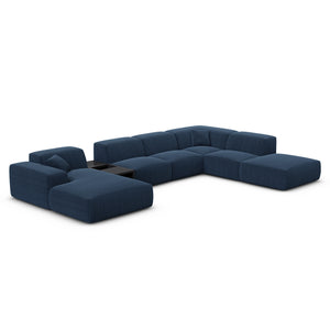 CORD VELVET Dark Blue