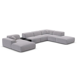 CORD VELVET Light Grey