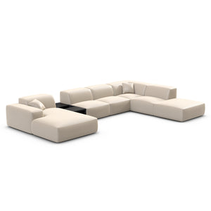 REAL LEATHER Beige