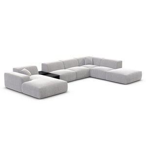 STRUCTURED FABRIC Light Grey