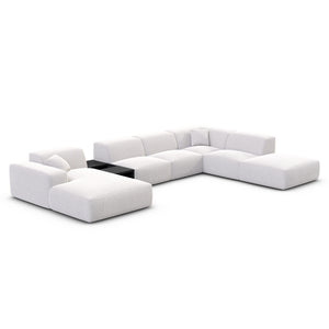 STRUCTURED FABRIC White