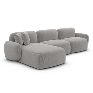 CORD VELVET Light Grey