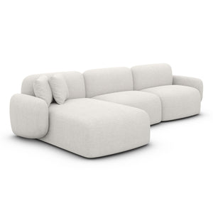 STRUCTURED FABRIC White