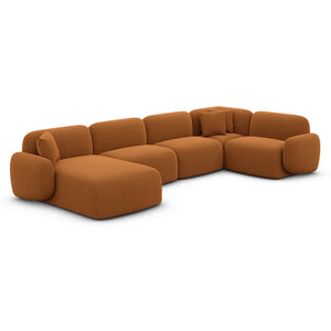 STRUCTURED FABRIC Terracotta