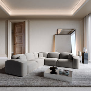 CORD VELVET Light Grey