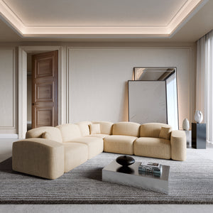 STRUCTURED FABRIC Cream