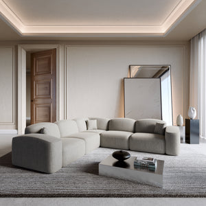 STRUCTURED FABRIC Light Grey