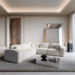 STRUCTURED FABRIC White