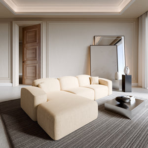 STRUCTURED FABRIC Cream