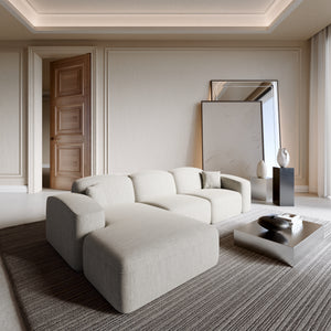 STRUCTURED FABRIC Light Grey