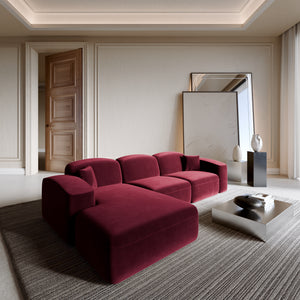 VELVET Bordo Red