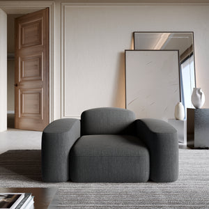 STRUCTURED FABRIC Anthrazit
