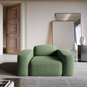 STRUCTURED FABRIC Green