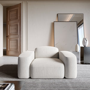 STRUCTURED FABRIC White