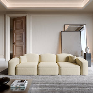 CORD VELVET Light Beige