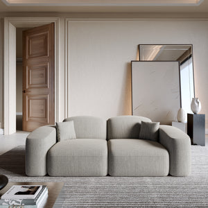 STRUCTURED FABRIC Light Grey