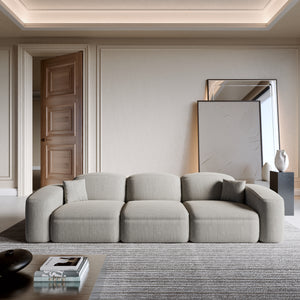 STRUCTURED FABRIC Light Grey