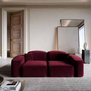 VELVET Bordo Red
