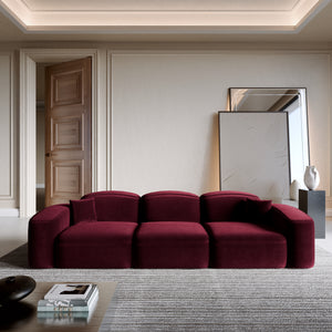 VELVET Bordo Red