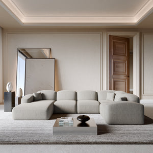 STRUCTURED FABRIC Light Grey