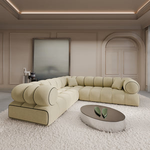 CORD VELVET Light Beige