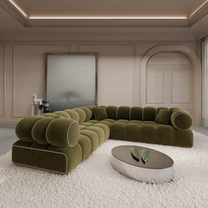 VELVET Olive Green