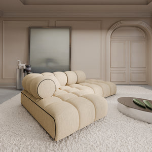 STRUCTURED FABRIC Cream
